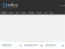 Tablet Screenshot of niba.com.tr